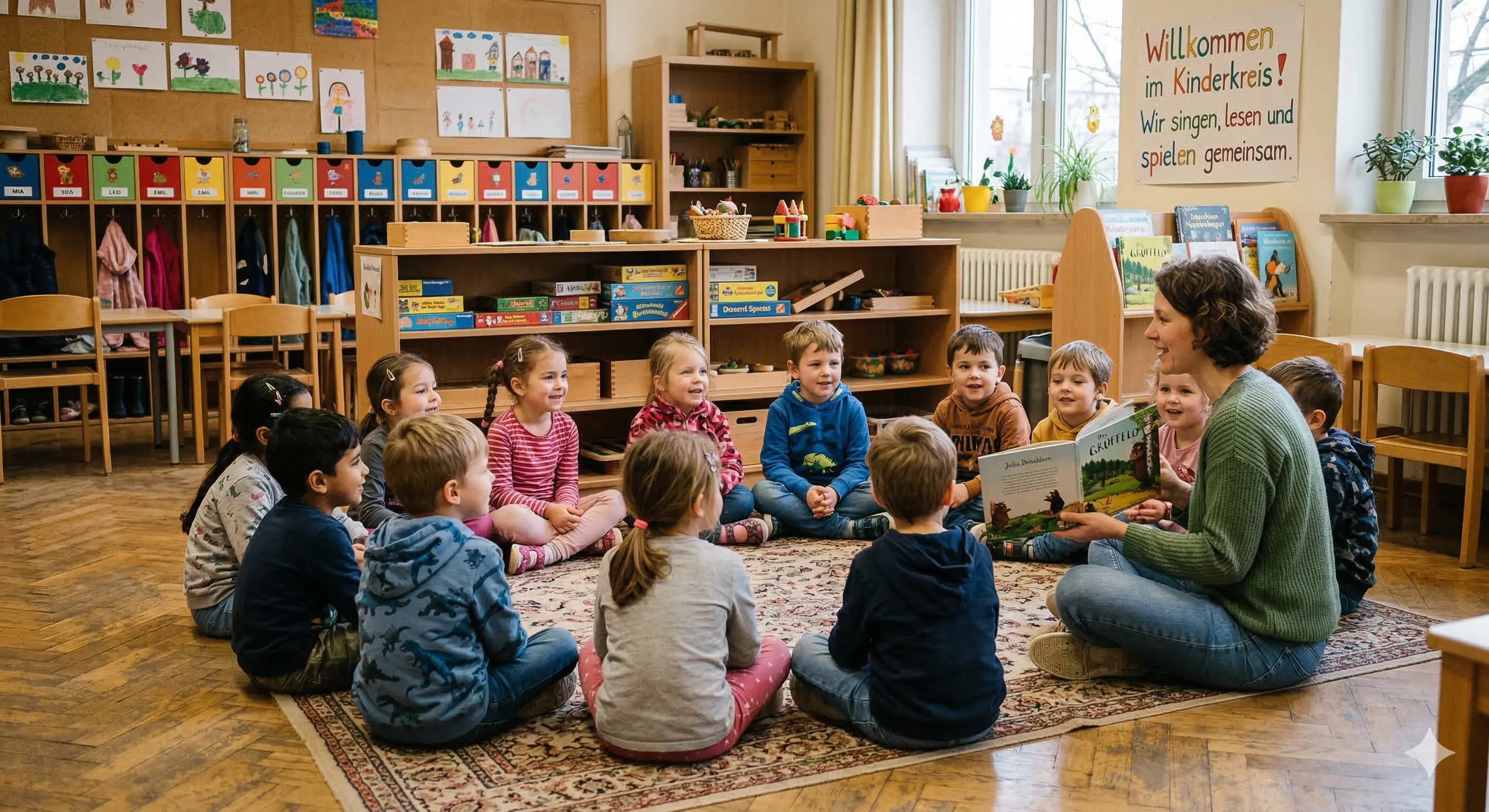 Glückliche Kinder beim Spielen